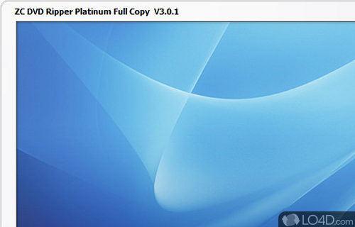 Screenshot of ZC DVD Ripper Platinum - Clean looks