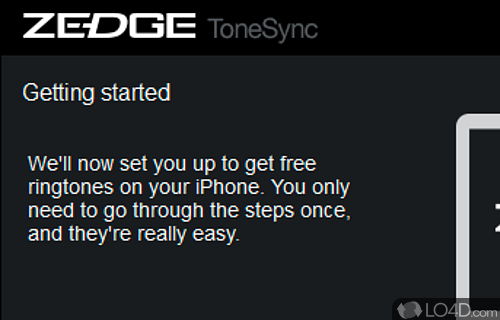 Zedge Tonesync Screenshot