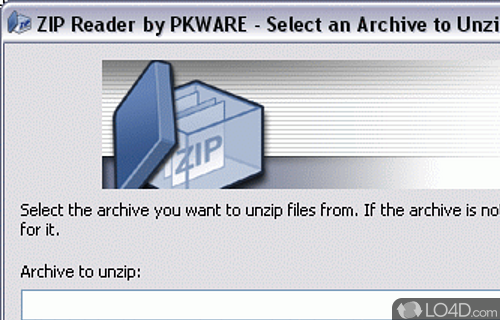Screenshot of ZIP Reader - Can help users decompress ZIP archives and access the files within seconds