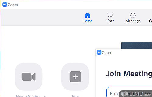 Chat and communicate with all the others during a meeting  - Screenshot of Zoom Client for Meetings