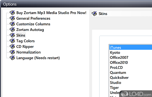 Zortam Mp3 Media Studio screenshot