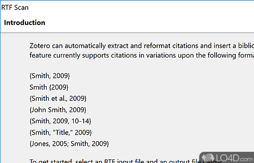 Collect references by creating them yourself or by importing them - Screenshot of Zotero