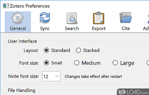 Efficient reference manager - Screenshot of Zotero