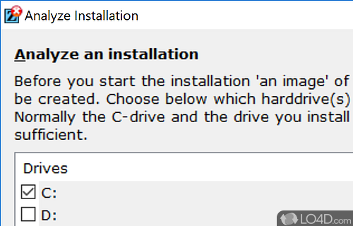 Working with system images - Screenshot of ZSoft Uninstaller