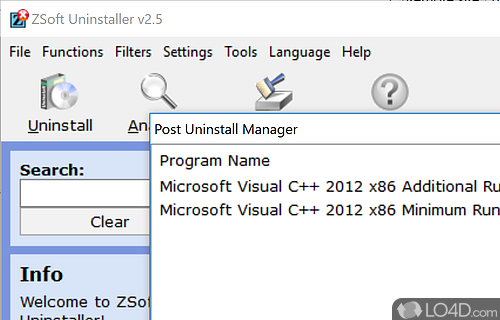 Making snapshots - Screenshot of ZSoft Uninstaller