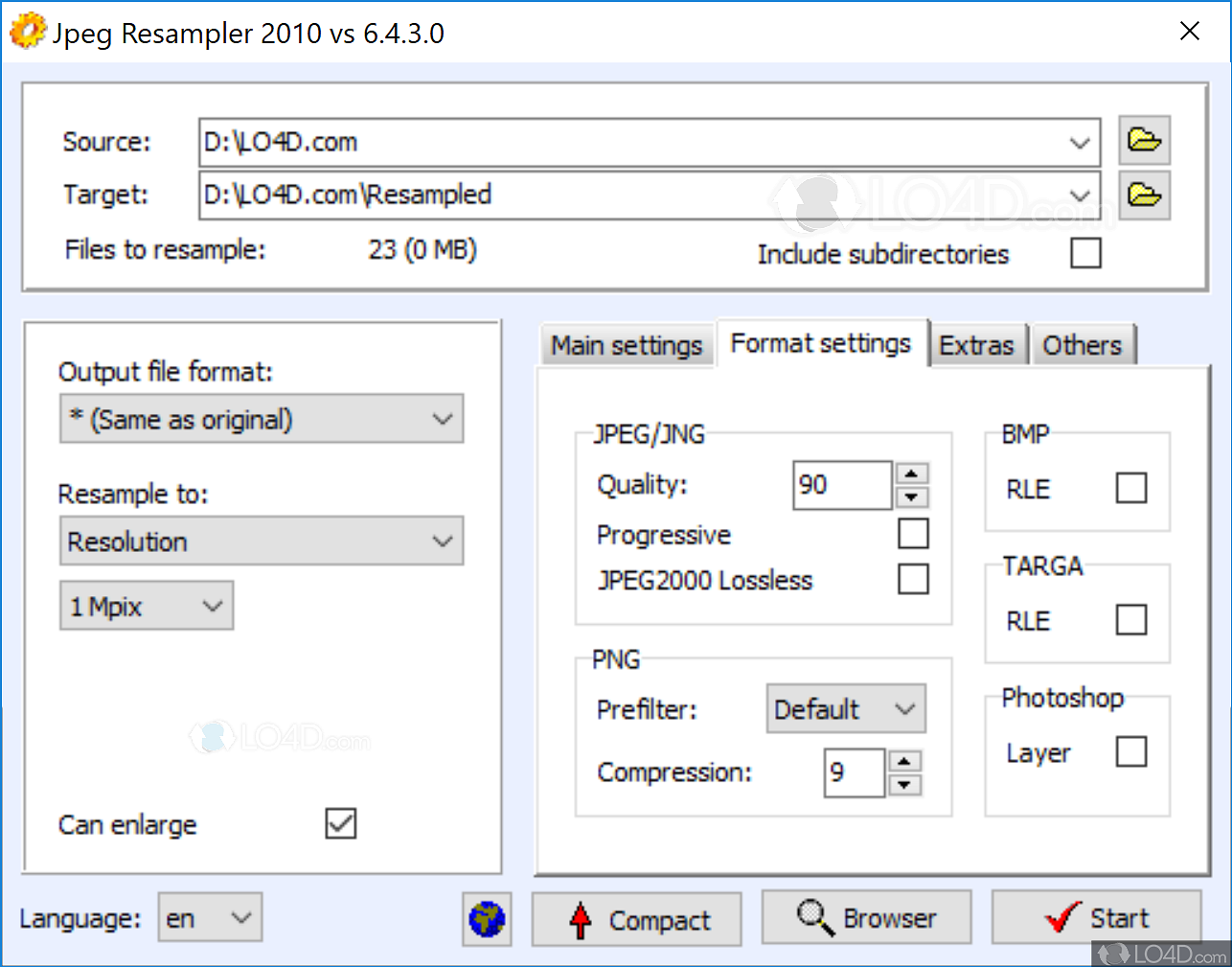 JPEG Resampler Download