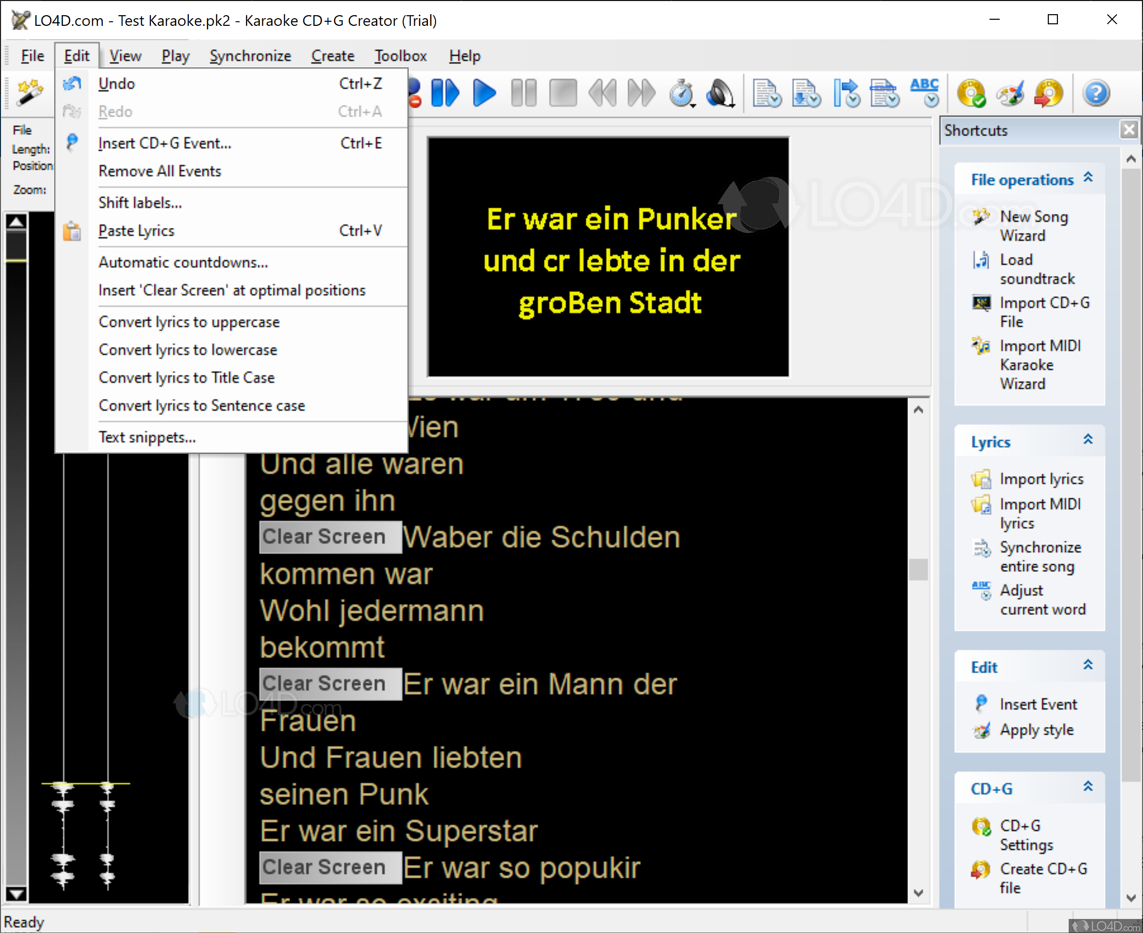 Karaoke CD+G Creator Download