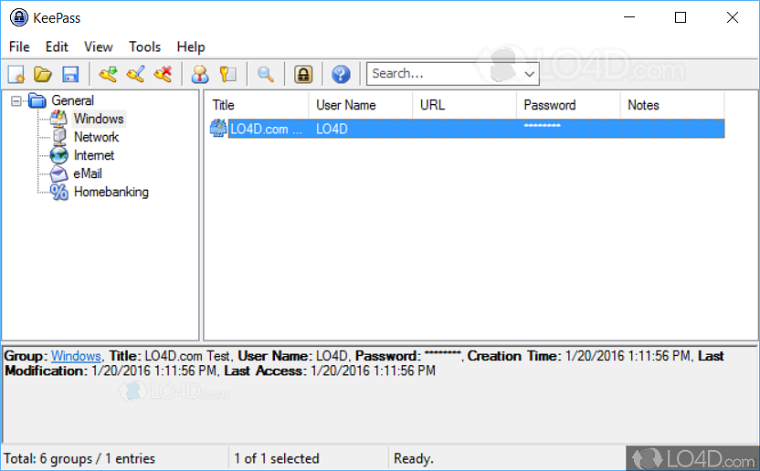 download the new version for android KeePass Password Safe 2.55