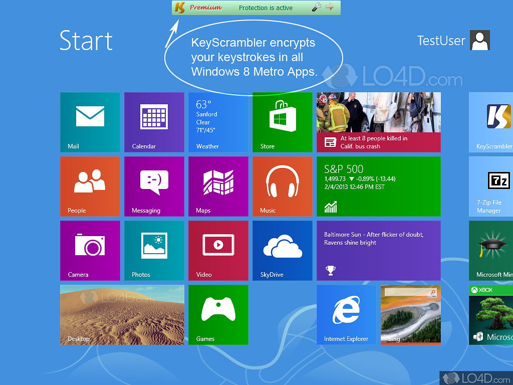 Апп со. KEYSCRAMBLER. Windows Metro.