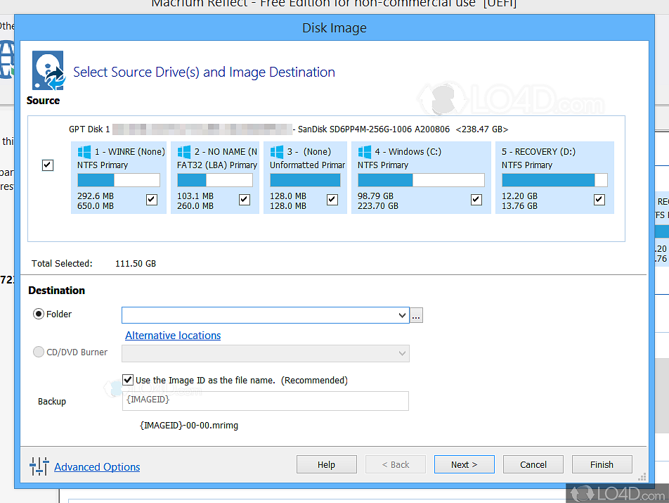 macrium reflect free edition vs paid