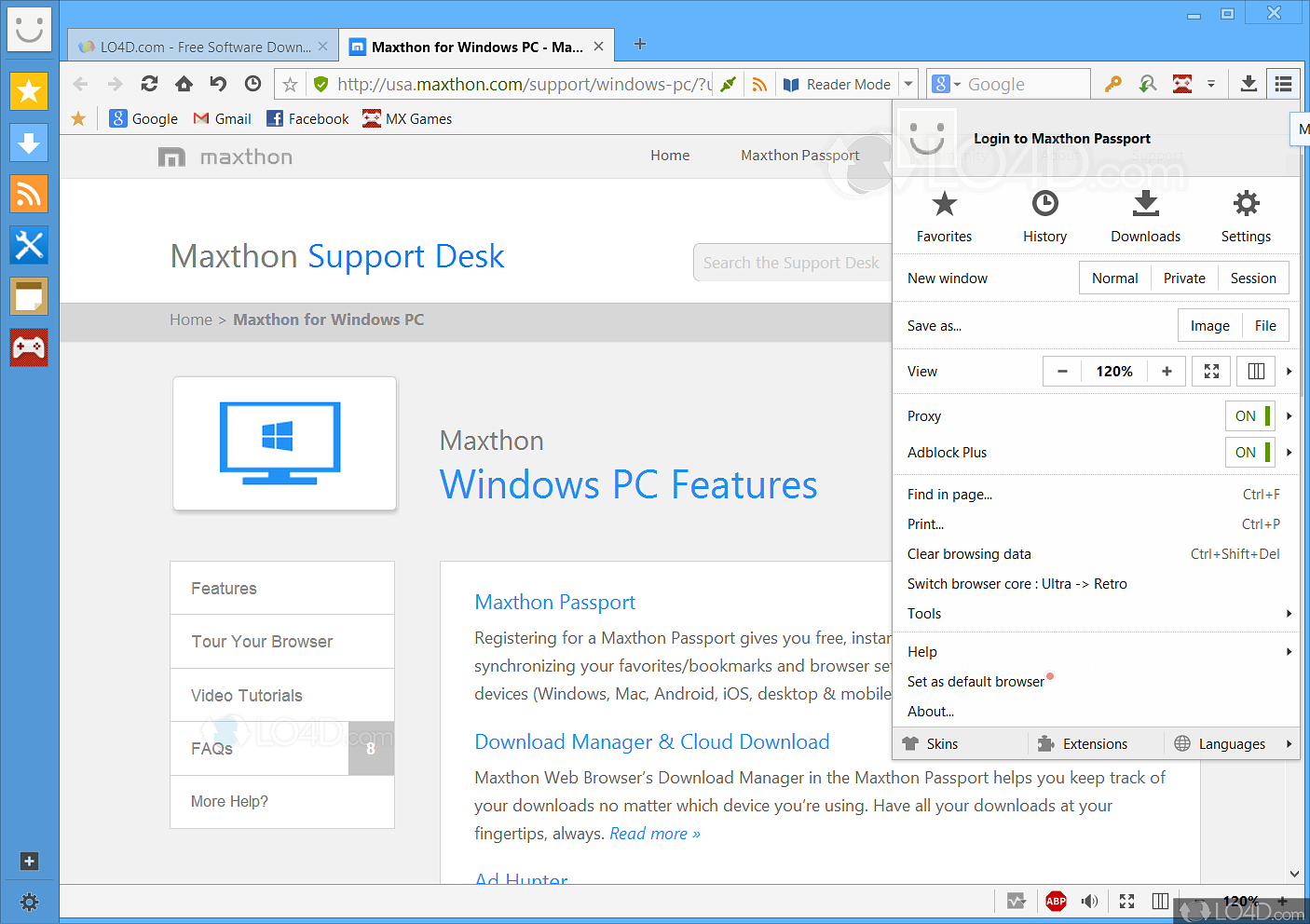 Maxthon Cloud Browser - Download