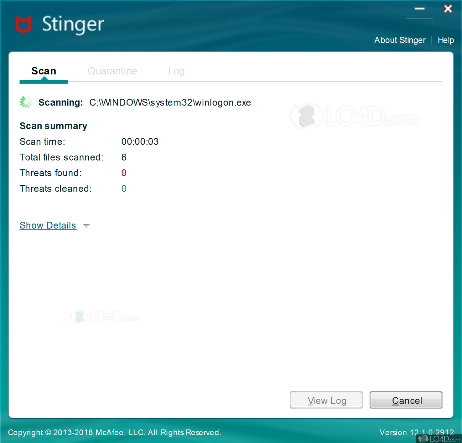 mcafee stinger download windows 7