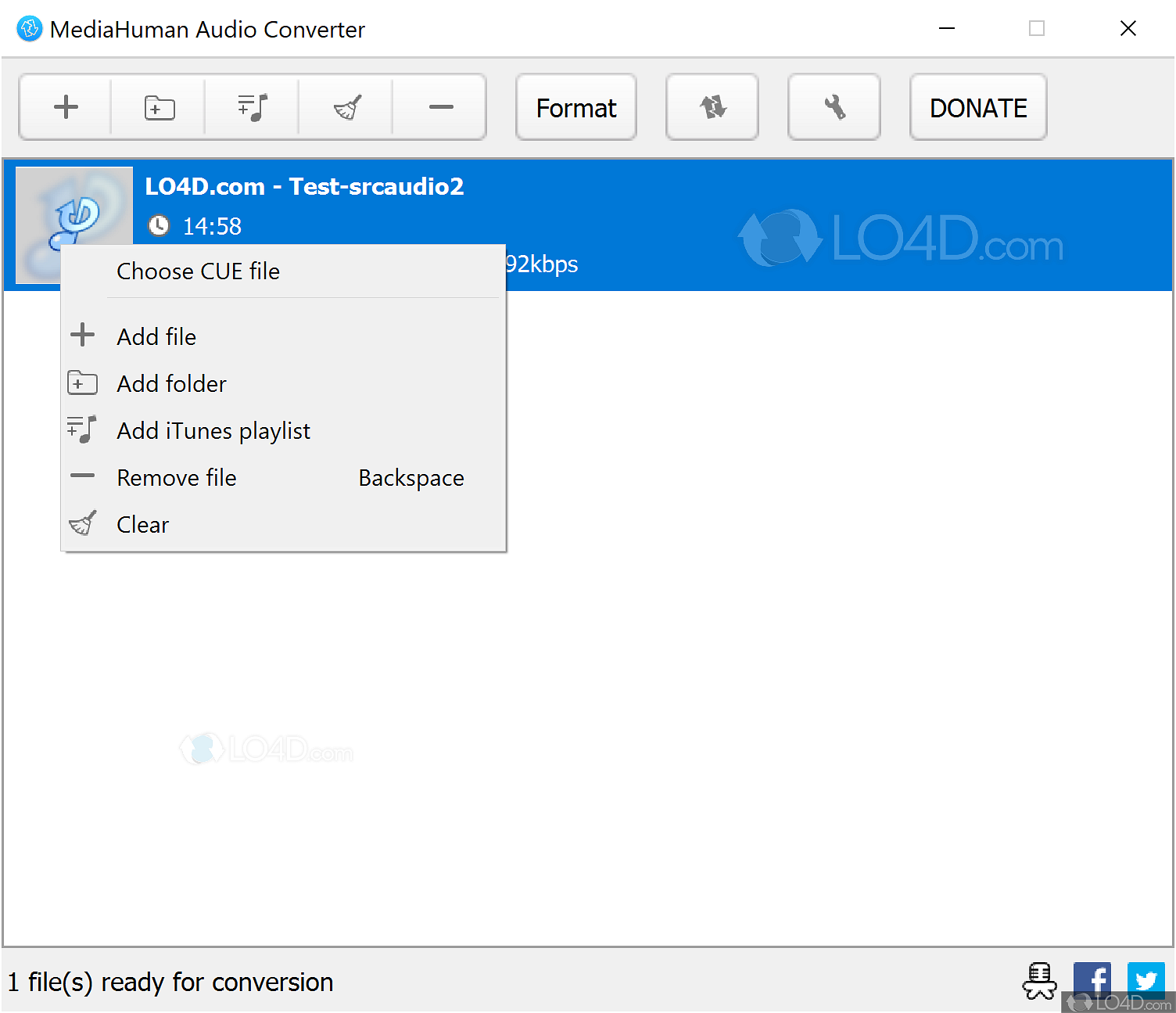 mediahuman audio converter open from link