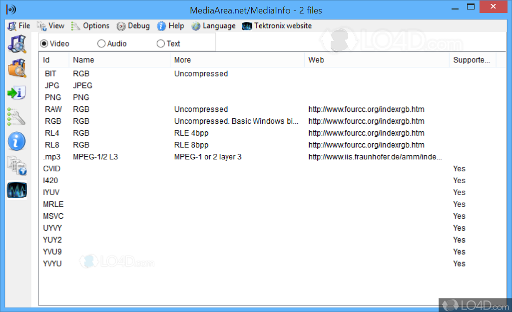 MediaInfo 23.07 + Lite for windows instal free