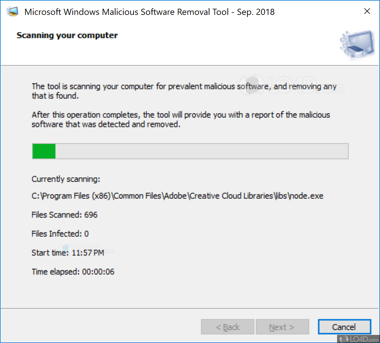 download Microsoft Malicious Software Removal Tool 5.119 free