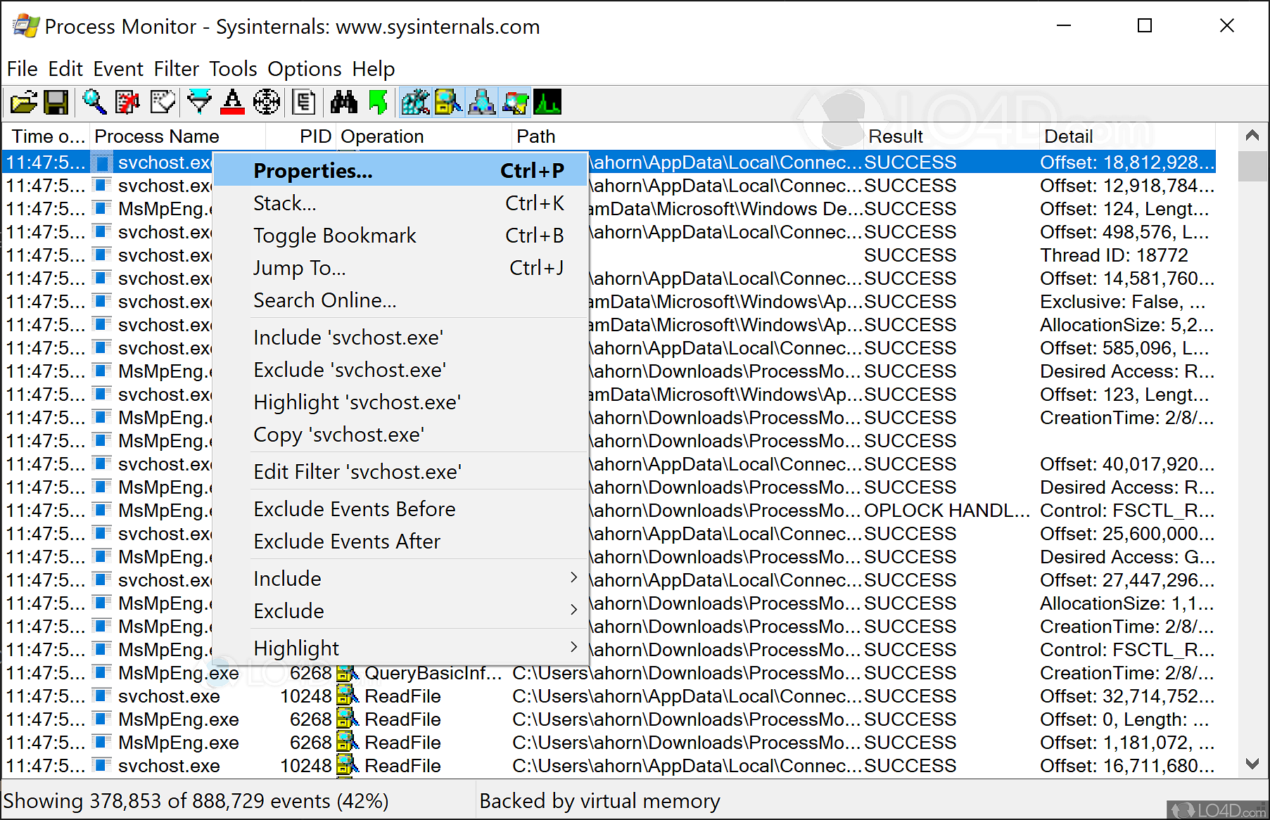 windows process monitoring tools