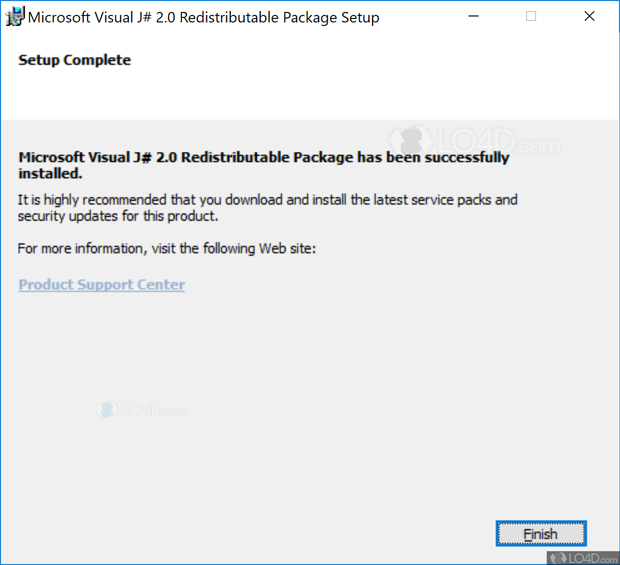 Microsoft Visual J Redistributable Package Download