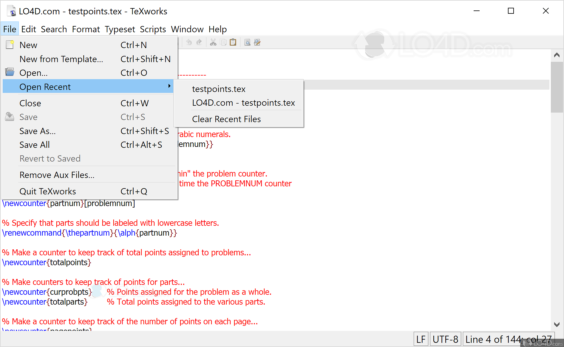 connect miktex with texmaker