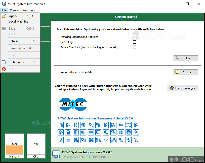 MiTeC System Information X Download