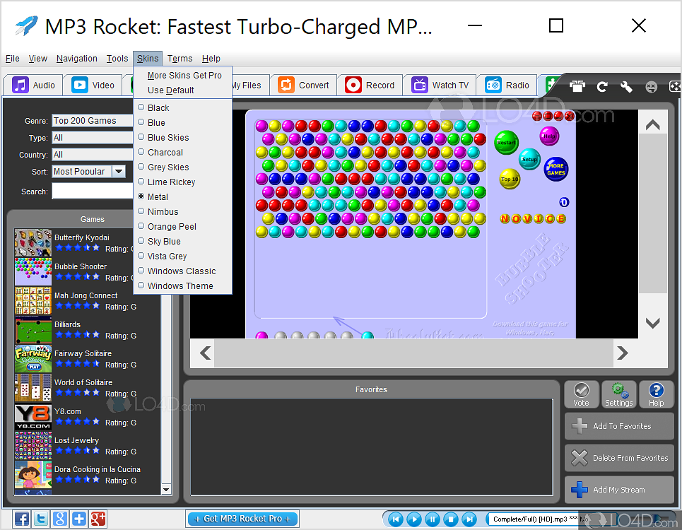 Install free mp3 rocket pro download