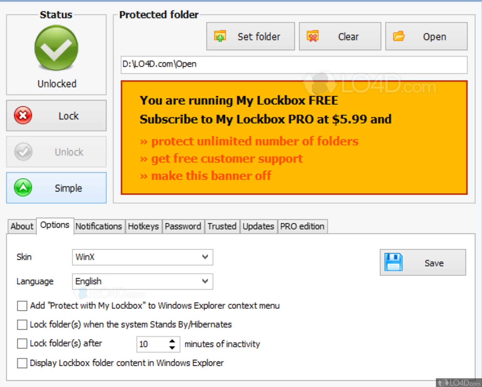 my lockbox software free download