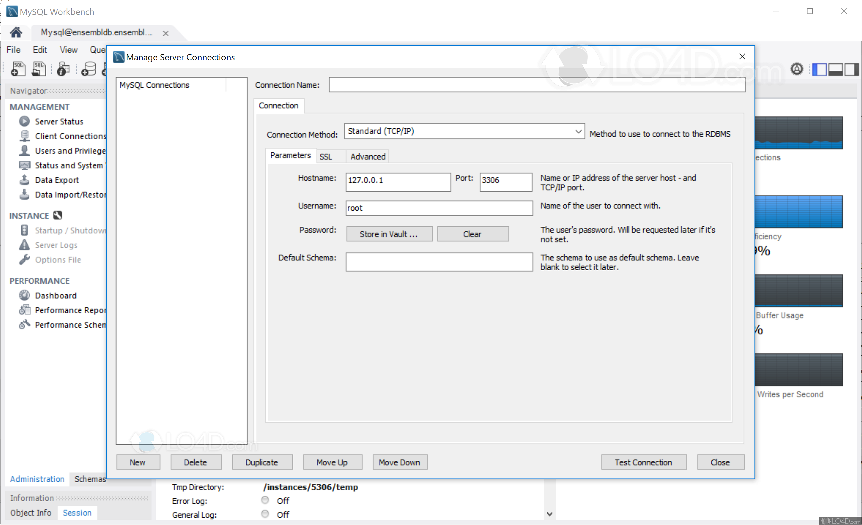 Mysql workbench не подключается к localhost windows 10