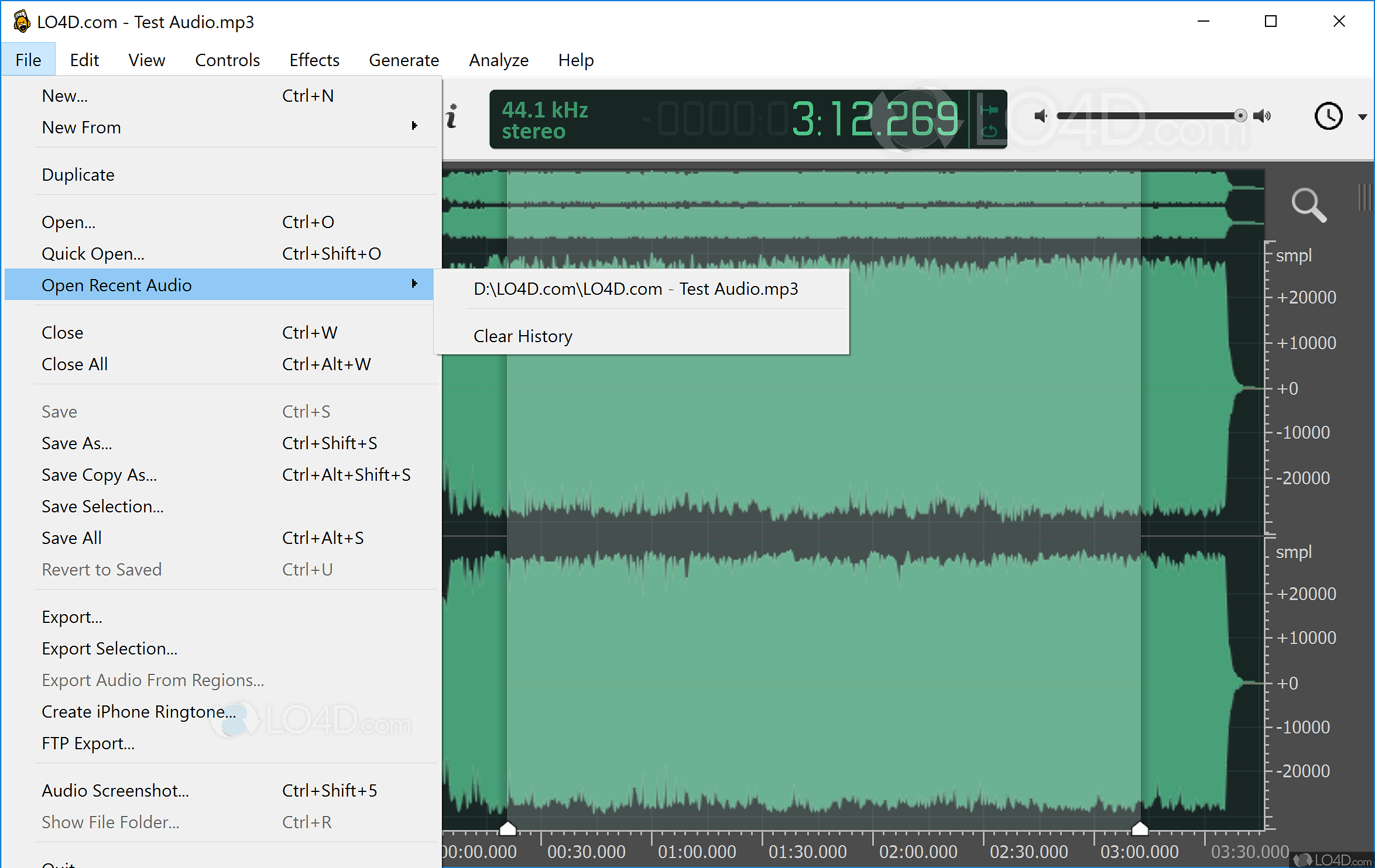 for android download ocenaudio 3.12.4