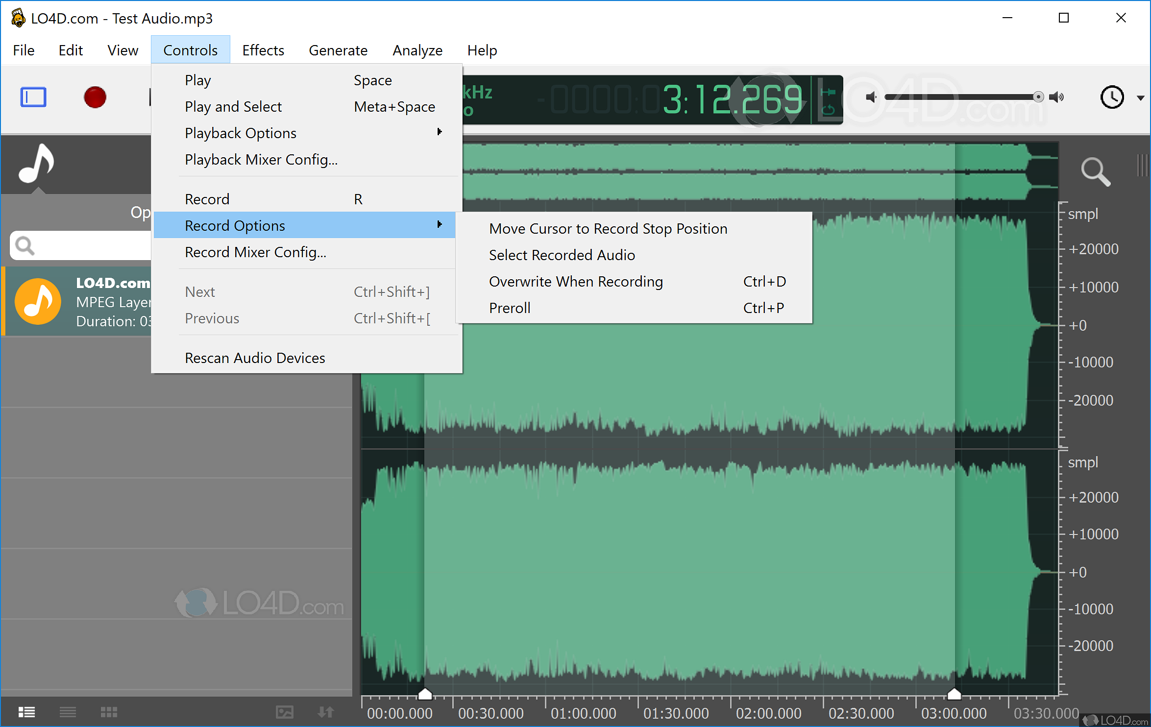 download the new version for windows ocenaudio 3.12.4