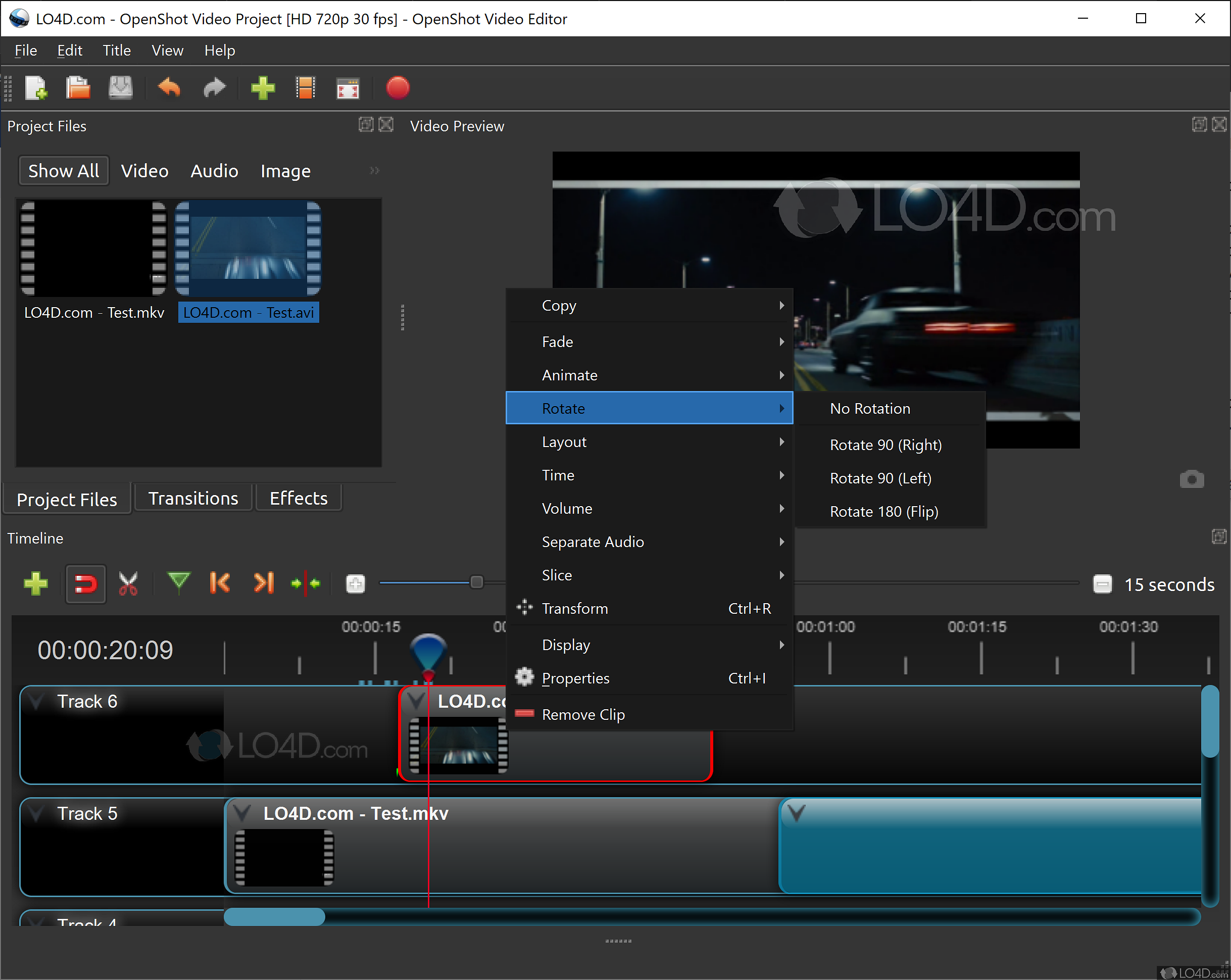 open shot video editor mac
