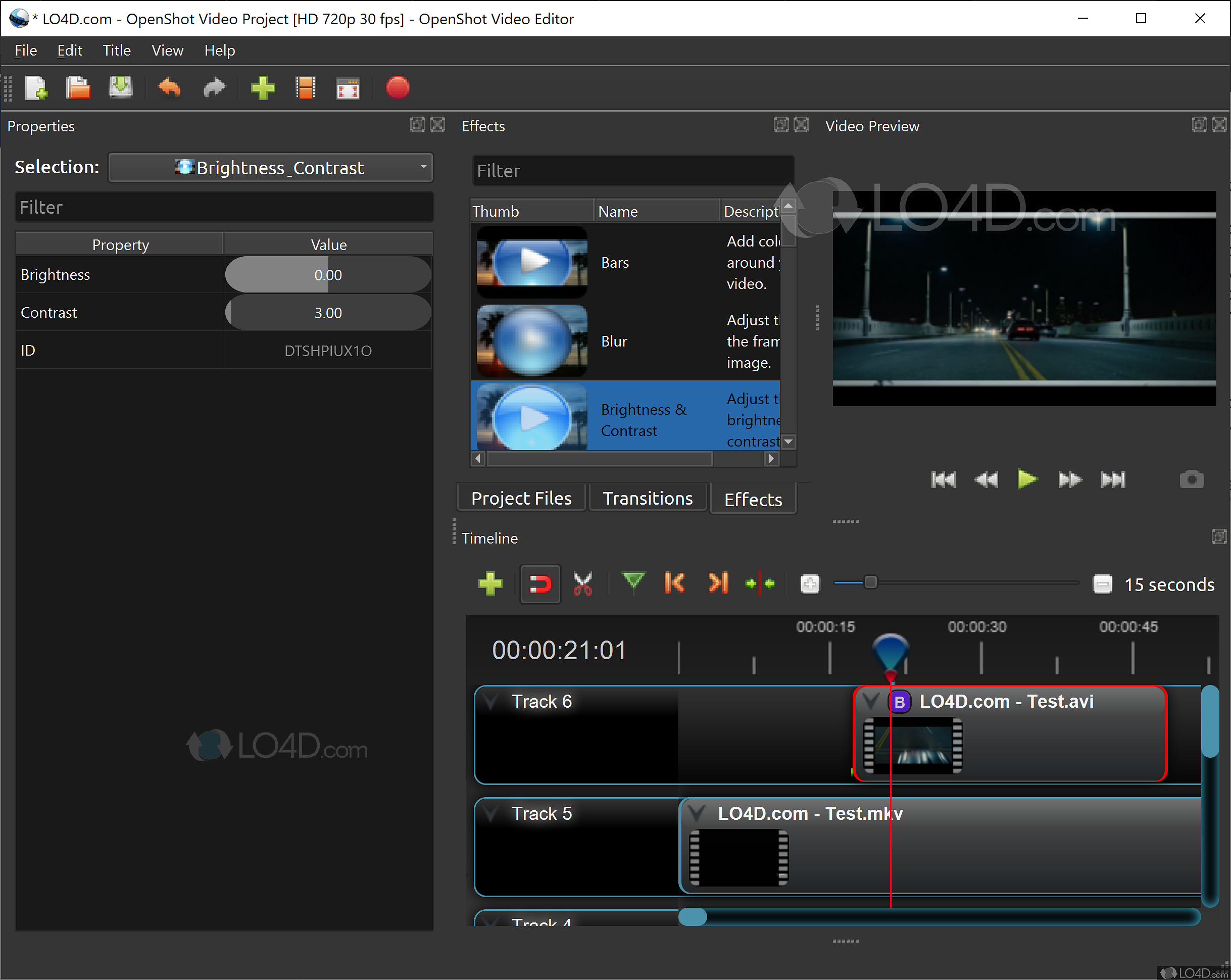 openshot editing software