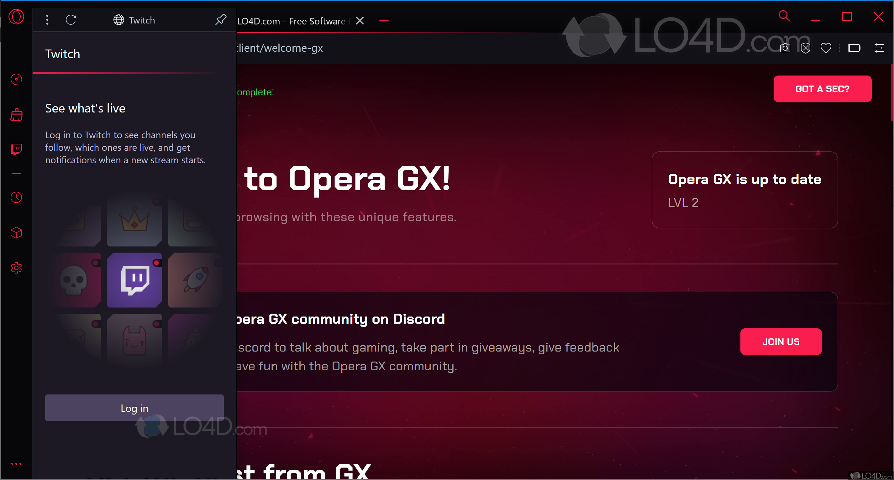 opera gx download offline