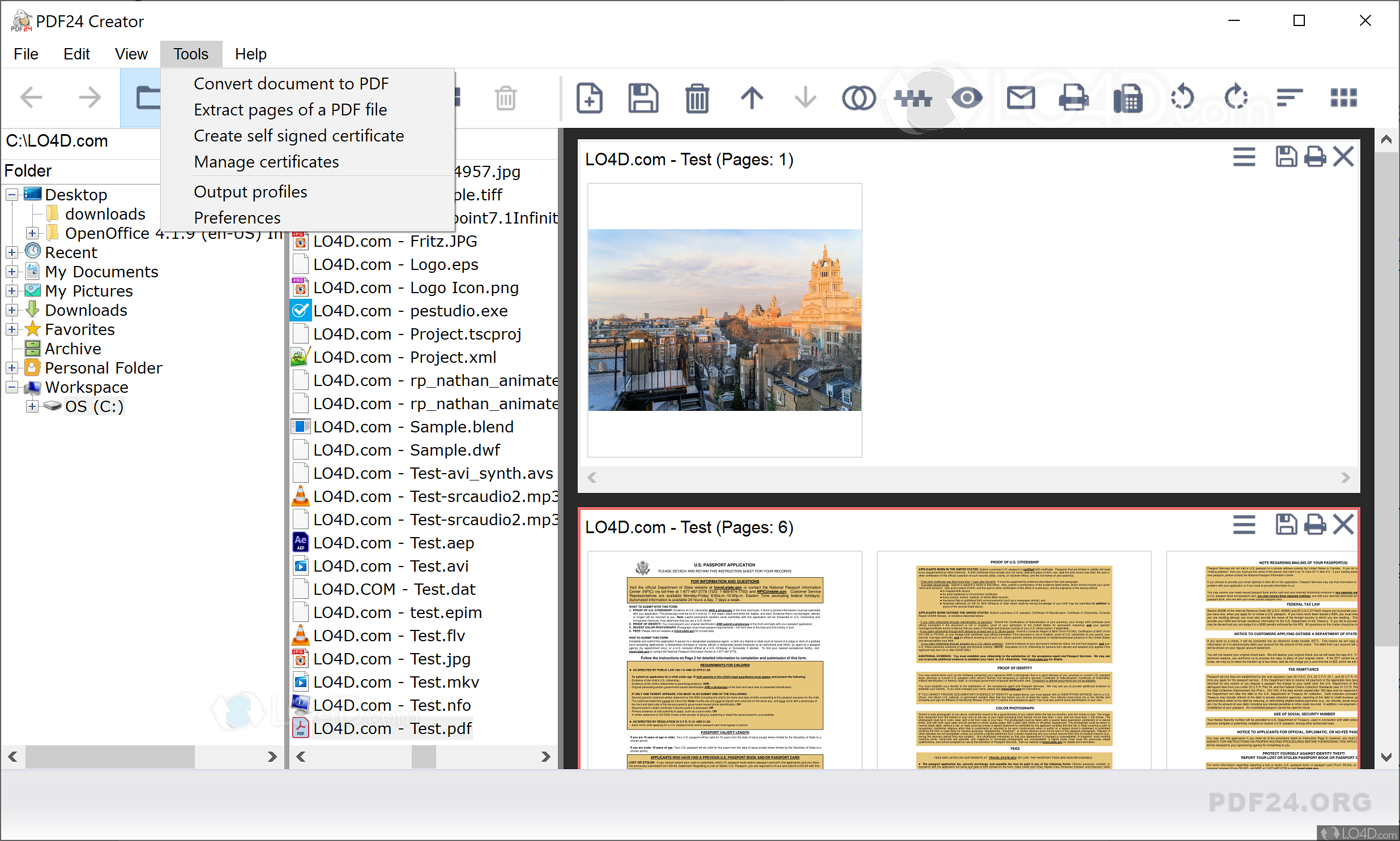 PDF24 Creator 11.13 for windows instal free