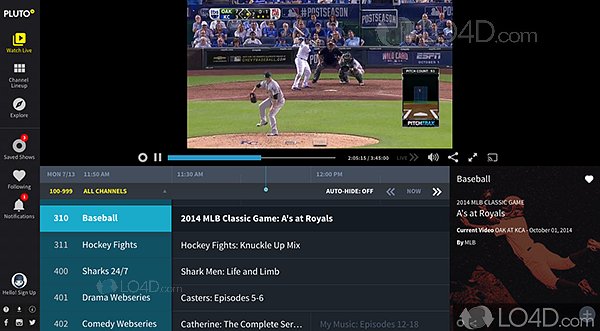 pluto TV - LO4D.com