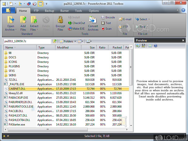 power archiver 6.1