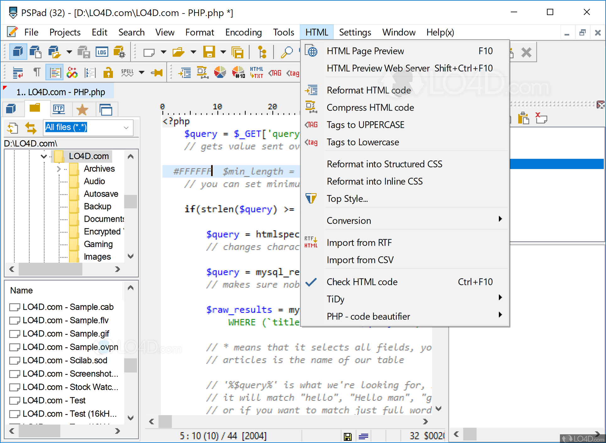 pspad editor download windows