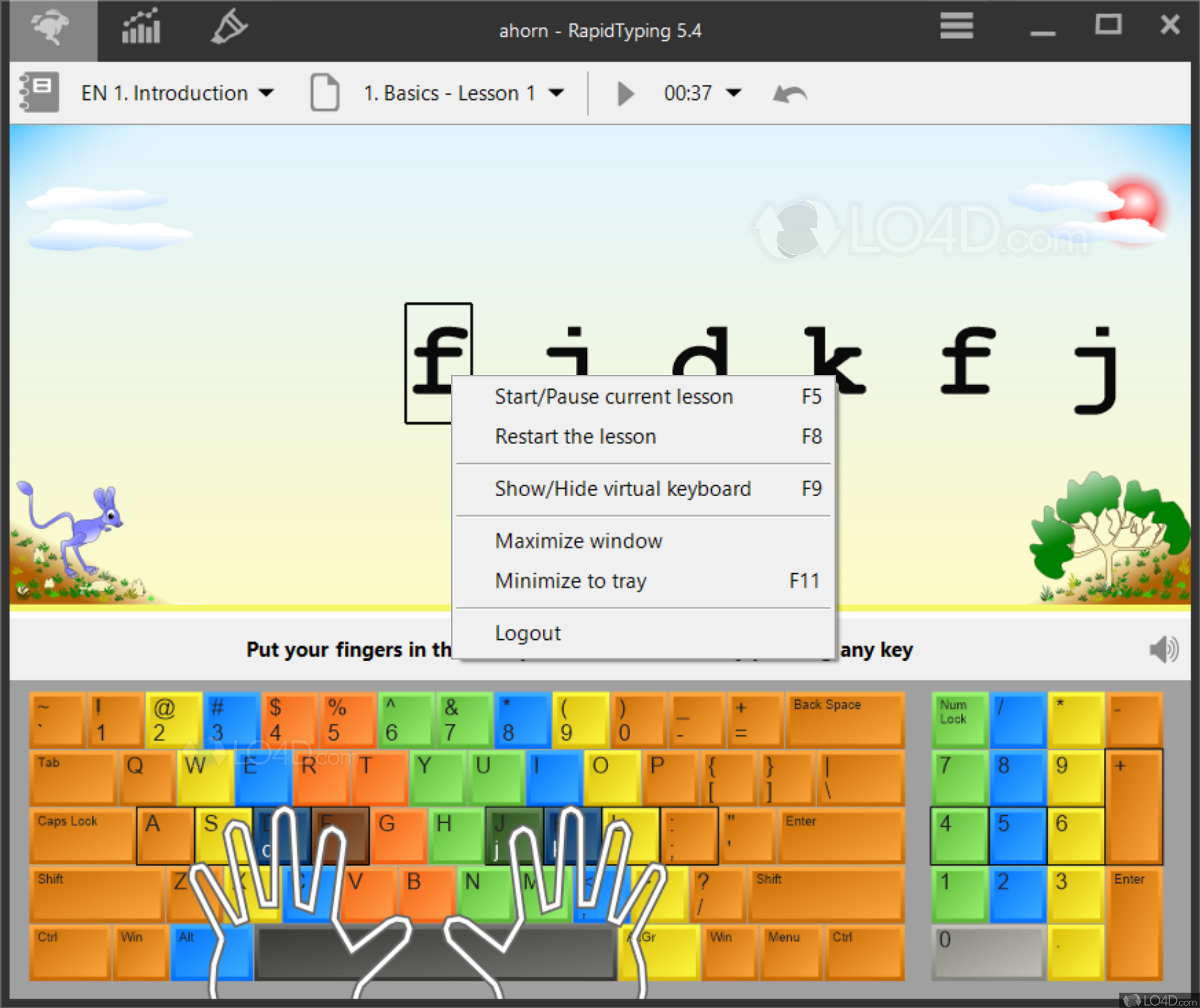 download typing trainer