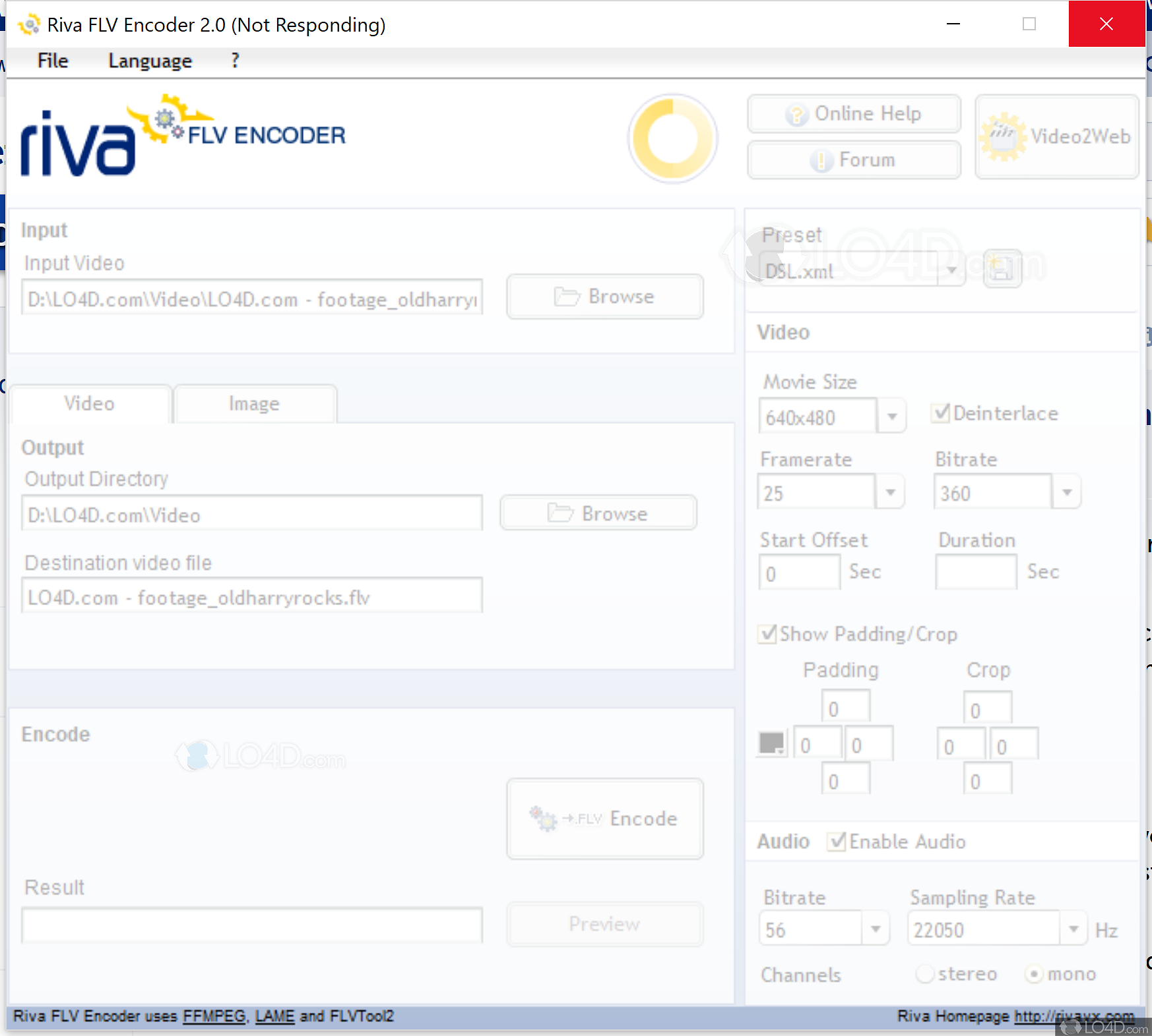 riva flv encoder gratuit