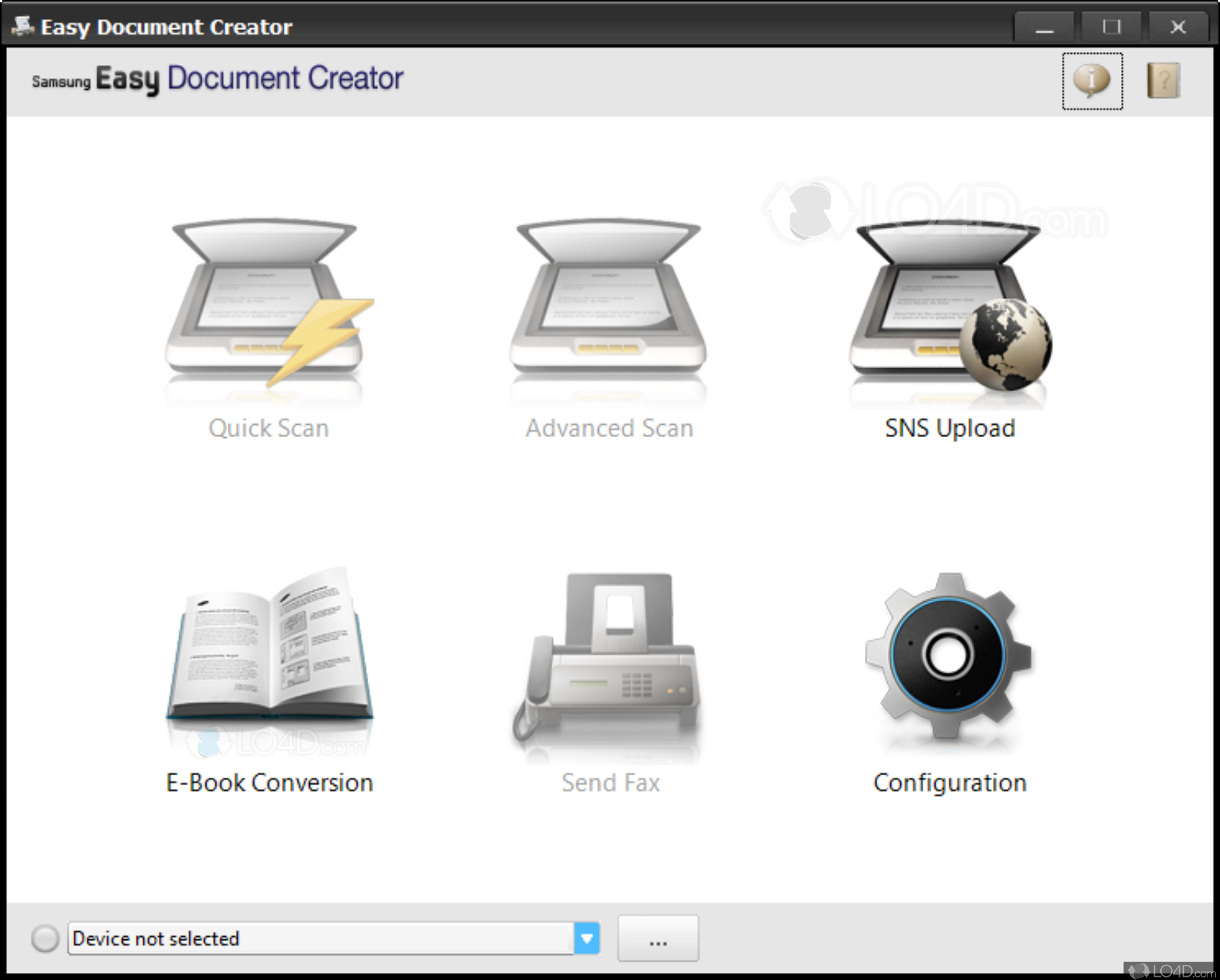 Сканирование рахмат. Программа сканирования документов для МФУ самсунг. Easy document creator Samsung m2070. Сканер Samsung m2070 программа для сканирования. SCX-3400 программа для сканирования.