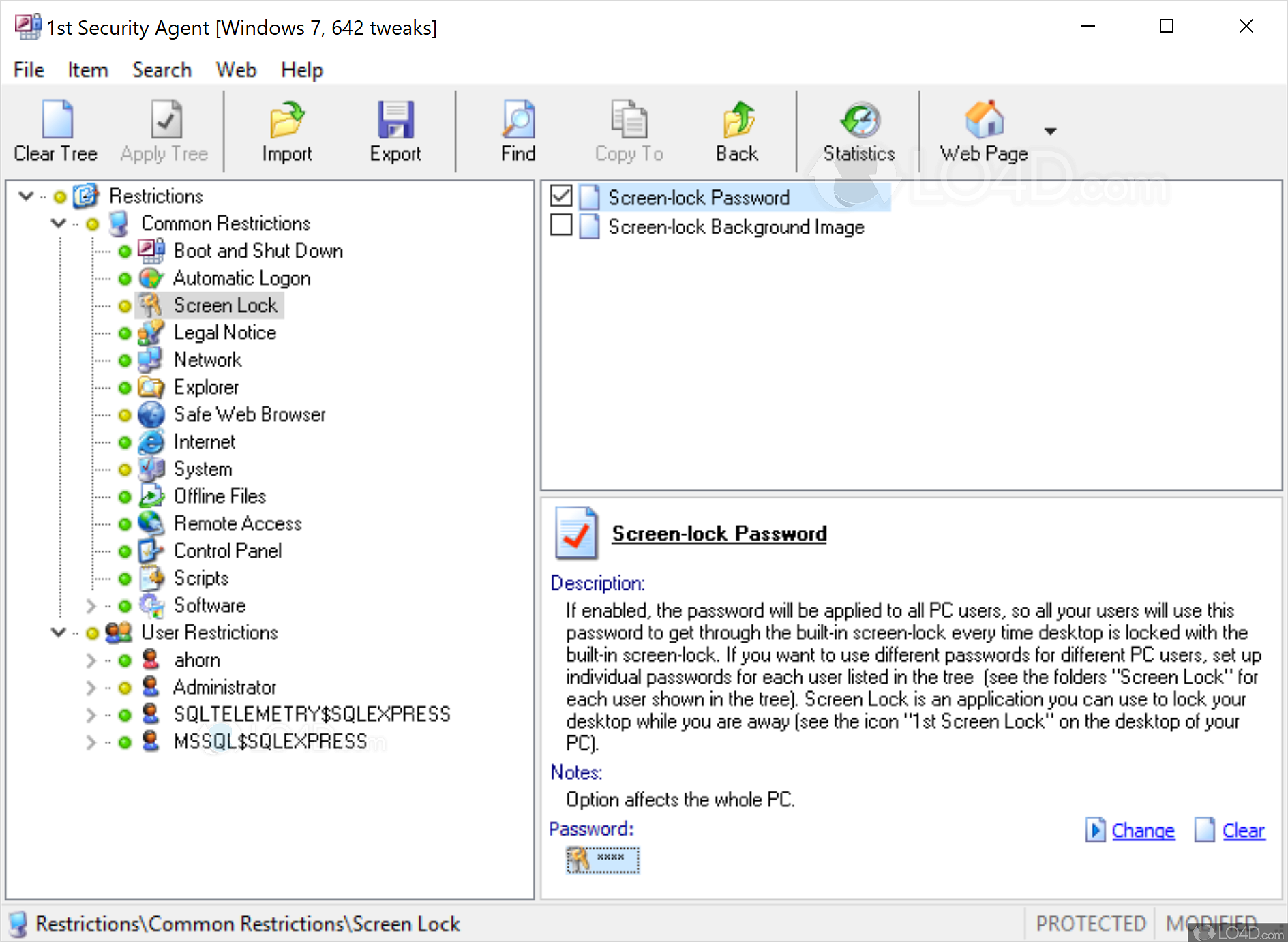 screen lock iPhone 5 - LO4D.com