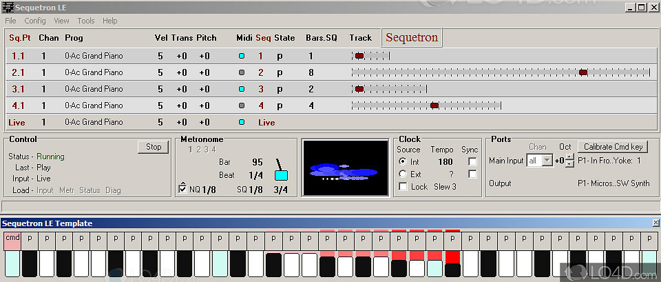 miditrail midi out miditrail midi out