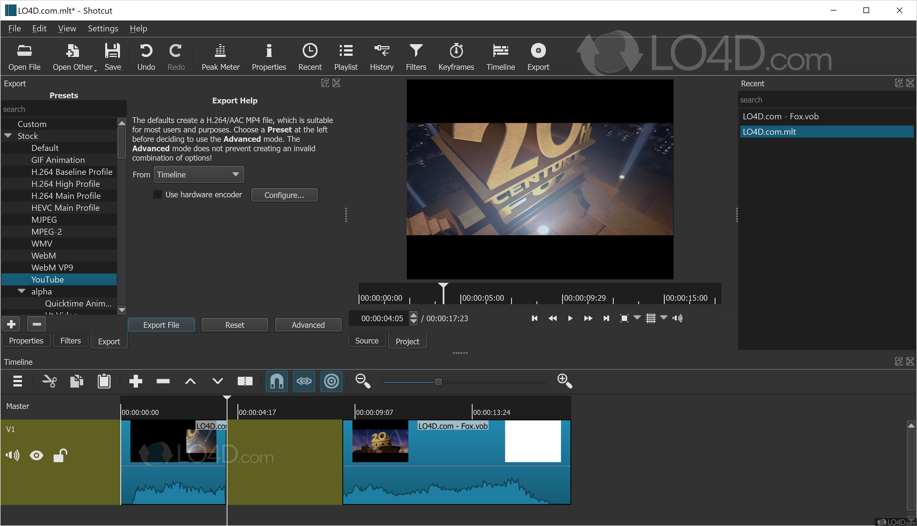 shotcut video editor for pc
