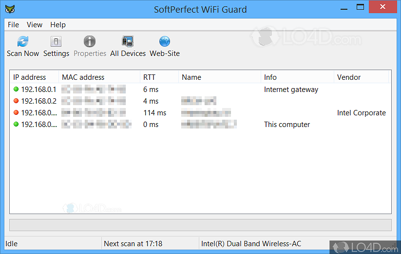 download the last version for windows SoftPerfect WiFi Guard 2.2.1