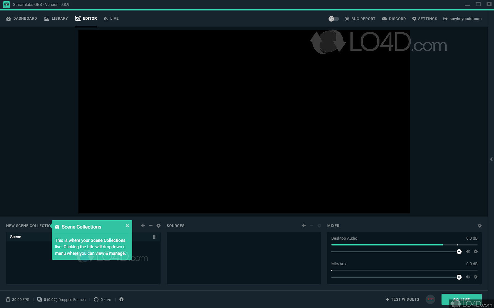 dropped frames streamlabs obs