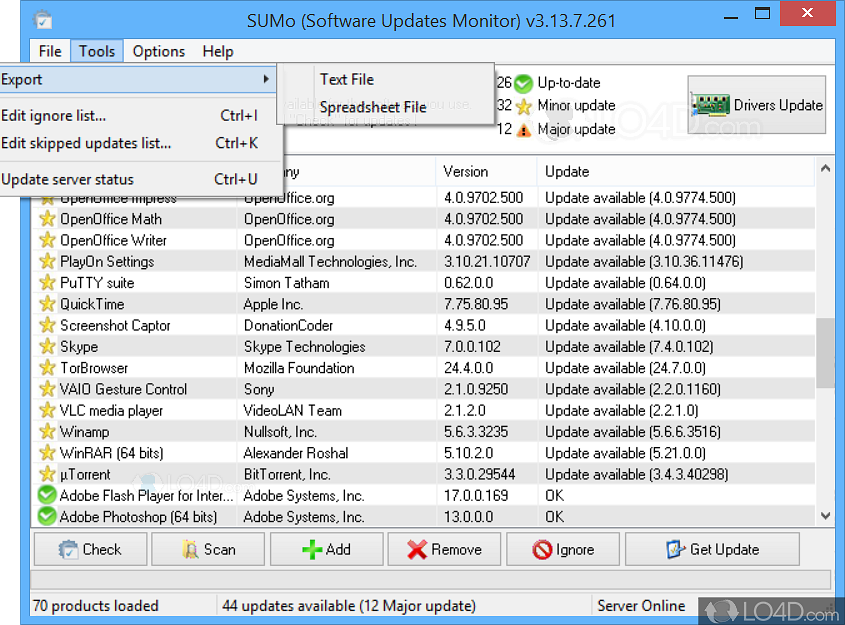 SUMo 5.17.9.541 free instal