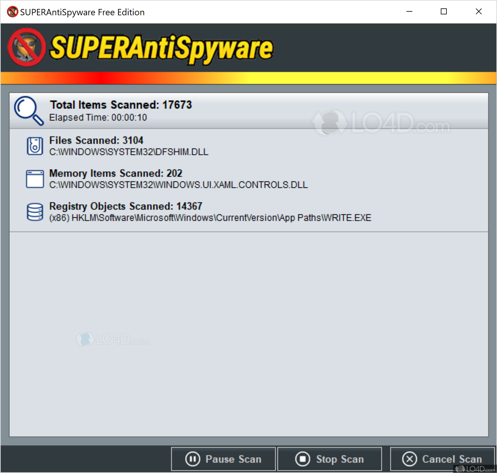 SuperAntiSpyware Professional X 10.0.1254 free download