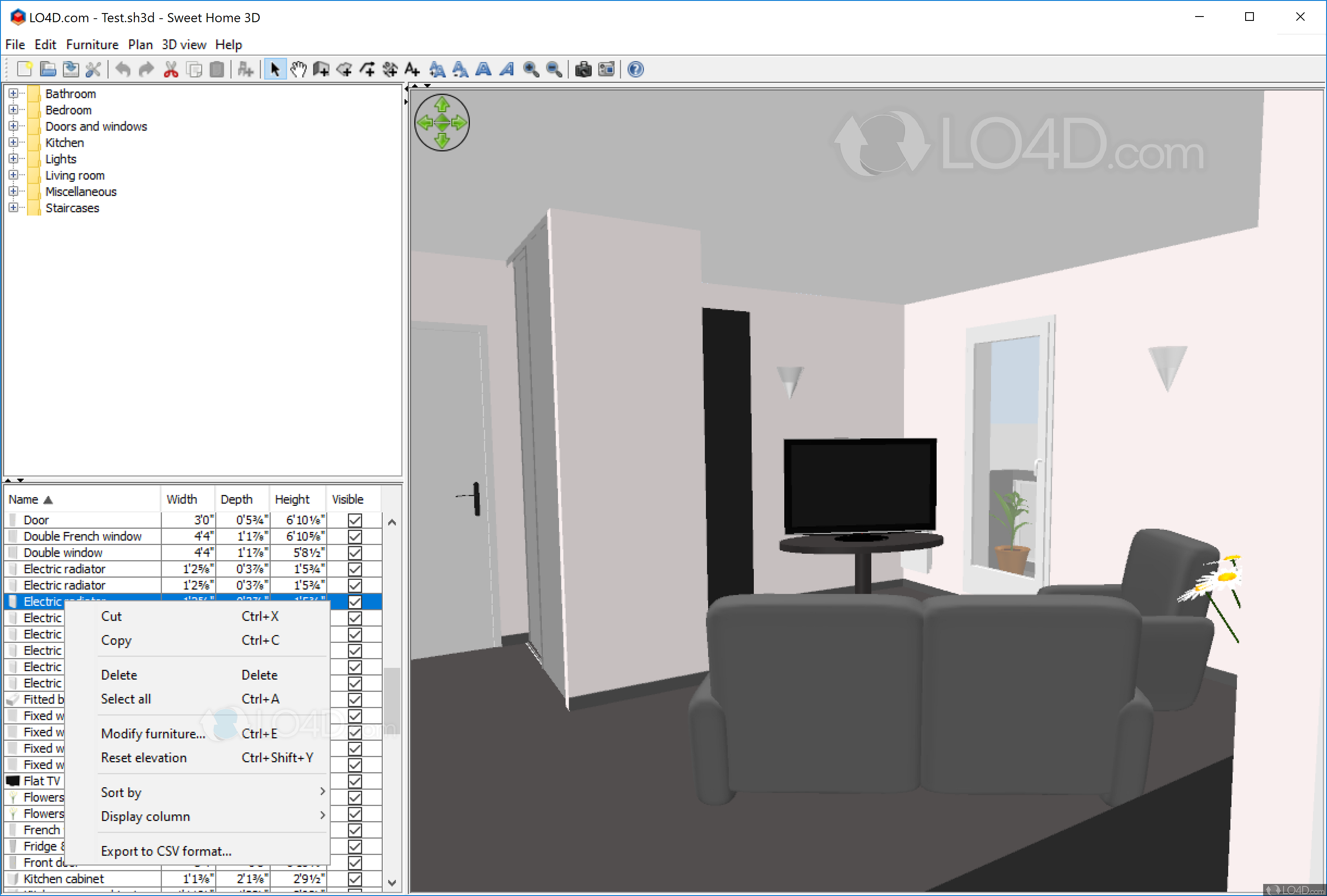 Sweet Home 3D 7.2 download the new for windows