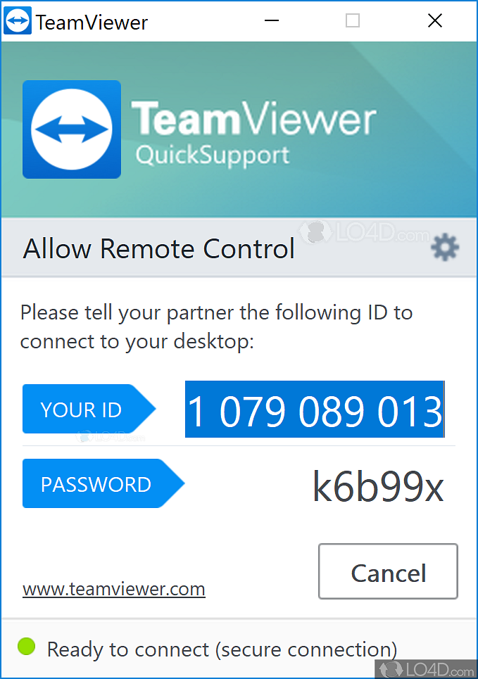 teamviewer quick support windows