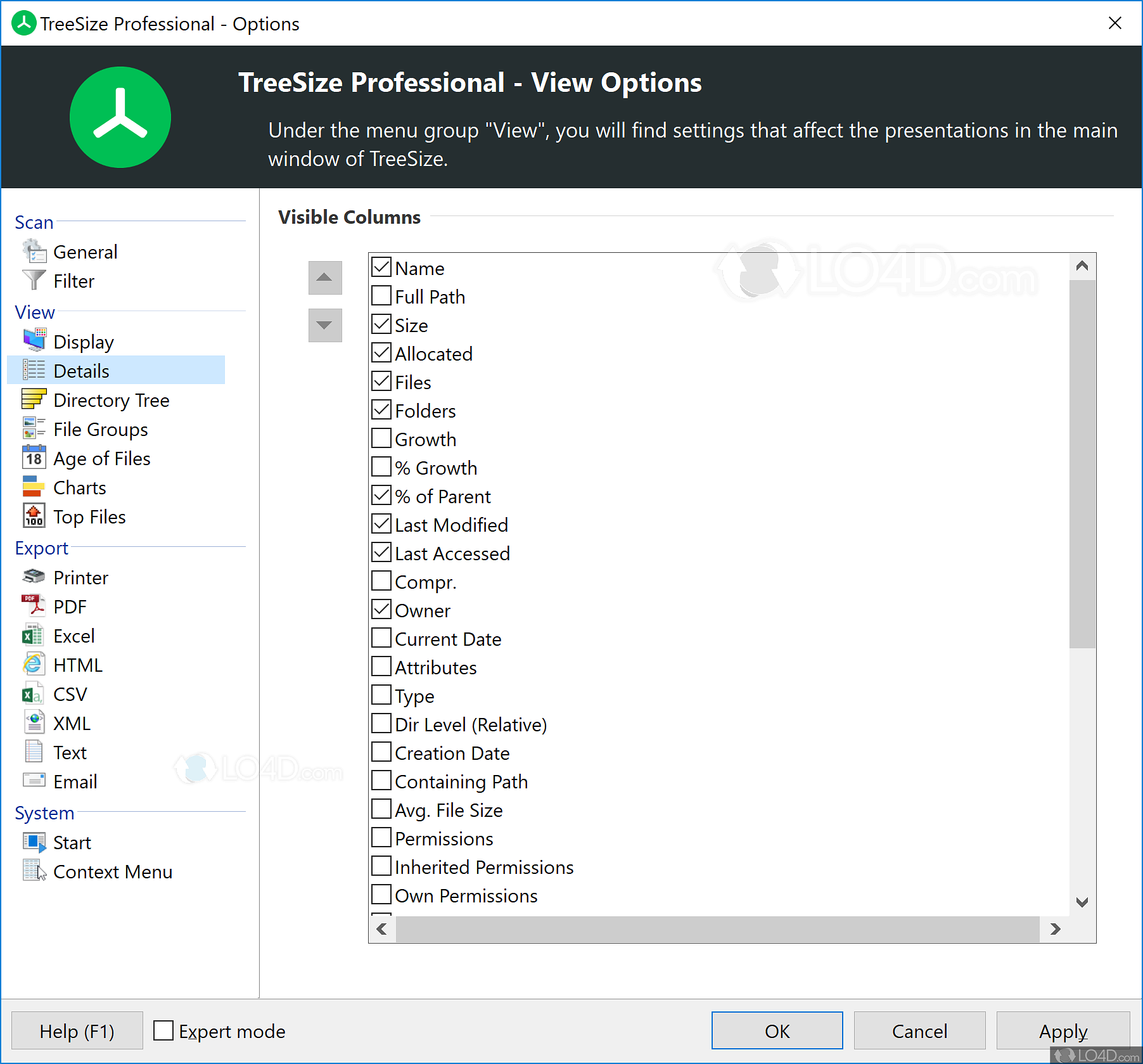 TreeSize Professional 9.0.1.1830 download the last version for windows