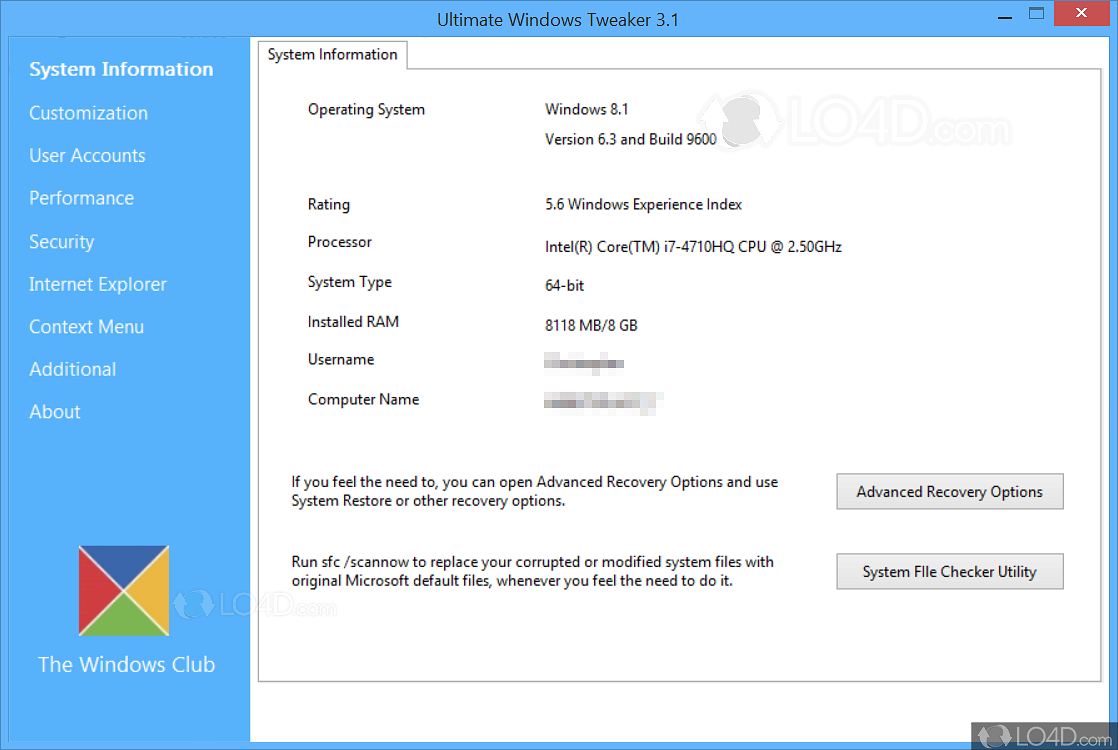 instal the last version for android Ultimate Windows Tweaker 5.1