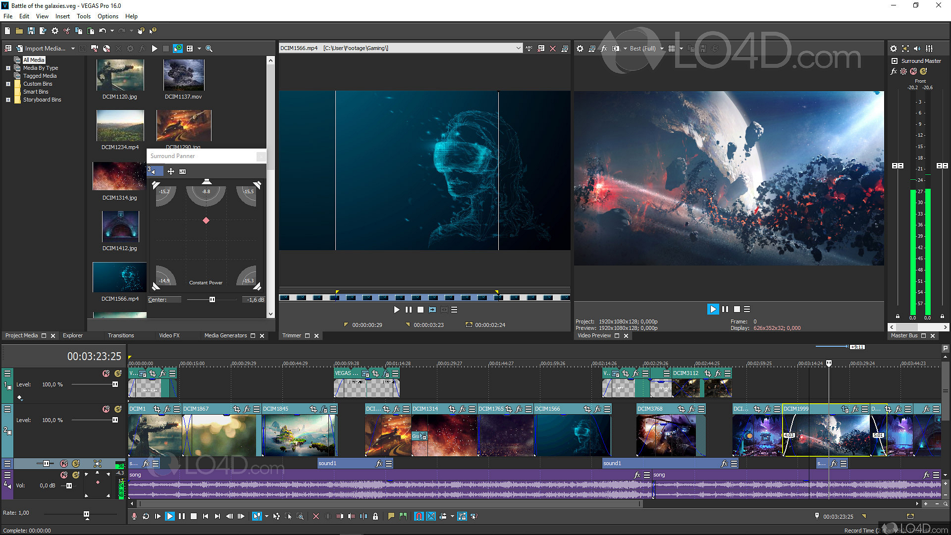 sony vegas pro video editing software free download